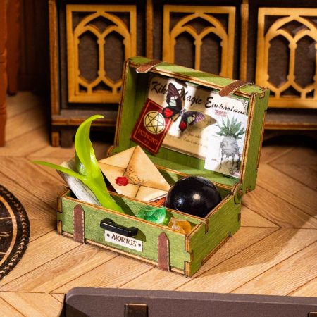 Book Nook, Casuta DIY, Camera de Magie, 267 piese [8]