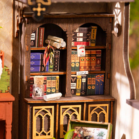 Book Nook, Casuta DIY, Camera de Magie, 267 piese [6]
