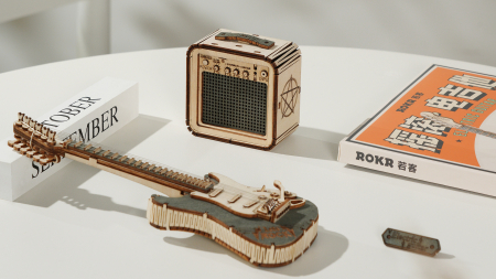 Puzzle 3D, Chitara electrica, 140 piese [8]