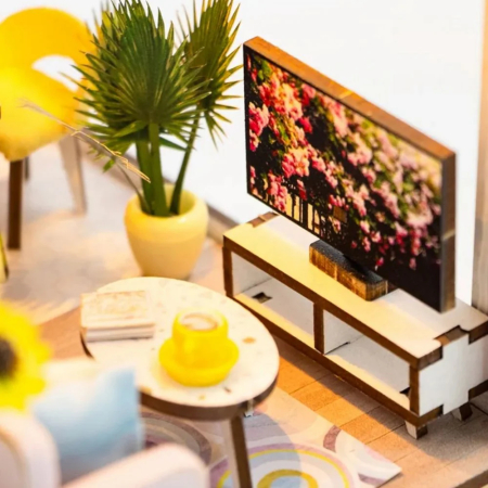 Book Nook, Cotor de carte DIY, Penthouse, 54 piese I dego.ro [4]