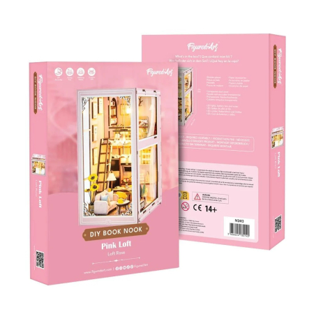 Book Nook, Cotor de carte DIY, Penthouse, 54 piese I dego.ro [11]