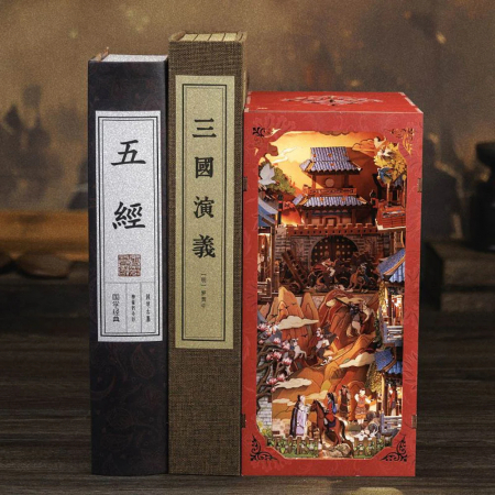 Puzzle 3D, Cotor de carte DIY, Legenda lui Mulan , 298 piese [4]