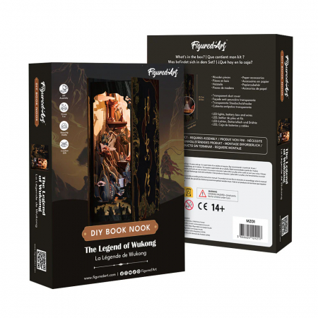 Puzzle 3D, Cotor de carte DIY, Legenda Regelui maimuta, 89 piese [11]