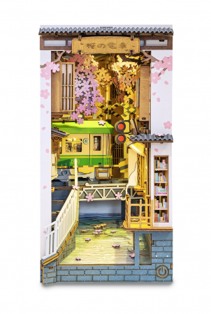 Book Nook Cotor de carte DIY, Sakura, 340 piese [1]