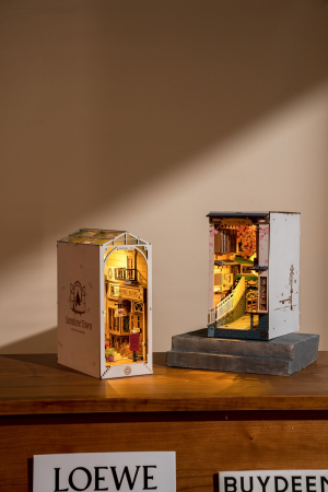 Book Nook Cotor de carte DIY, Sakura, 340 piese [3]
