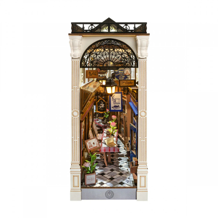 Casute DIY - Book Nook, Cotor de carte DIY, Arcada intalnirilor romantice, 148 piese