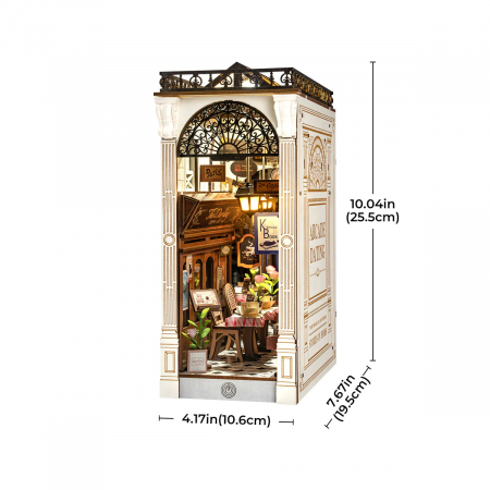 Book Nook, Cotor de carte DIY, Arcada intalnirilor romantice, 148 piese [1]