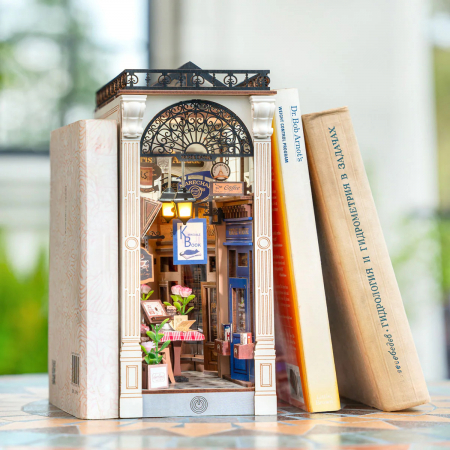 Book Nook, Cotor de carte DIY, Arcada intalnirilor romantice, 148 piese [4]