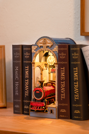 Book Nook, Cotor de carte DIY, Vremea Calatoriilor, 258 piese [1]