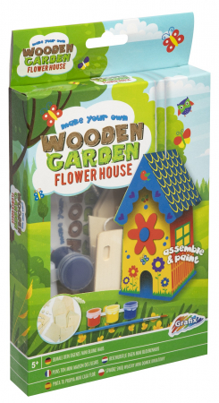 Puzzle 3D cu acuarele, Casuta florilor [0]