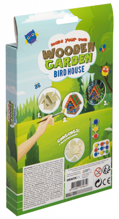 Puzzle 3D cu acuarele, Casuta florilor [1]