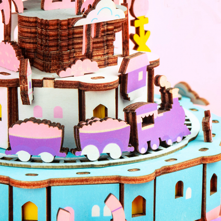 Puzzle 3D Cutie Muzicala, Oras zburator [5]