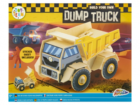 Puzzle 3D mini, din lemn, Basculanta [0]