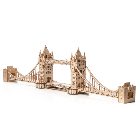 Puzzle 3D, din lemn, Tower Bridge, 231 piese [3]
