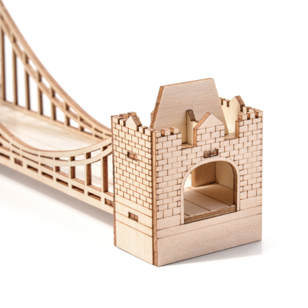 Puzzle 3D, din lemn, Tower Bridge, 231 piese [4]