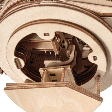 Puzzle 3D, din lemn cu licenta World of Tanks, M4A3E8 Sherman, 1272 piese [7]