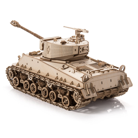 Puzzle 3D, din lemn cu licenta World of Tanks, M4A3E8 Sherman, 1272 piese [2]
