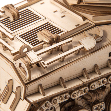 Puzzle 3D, din lemn cu licenta World of tanks, Tigre M1, 1417 piese [2]