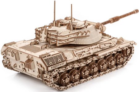Puzzle 3D, din lemn World of tanks, Leopard 1, 936 piese [4]