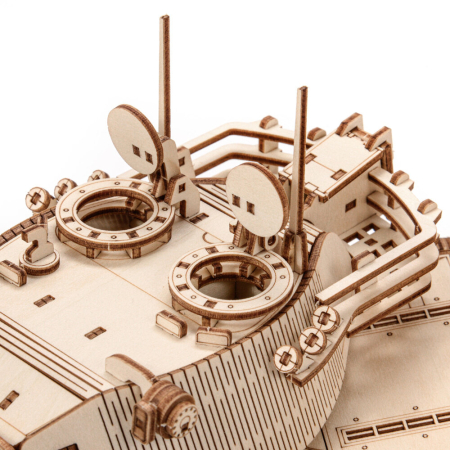 Puzzle 3D, din lemn World of tanks, Leopard 1, 936 piese [9]