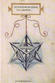 Puzzle 3D, din lemn, Octaedrul stelat - Da Vinci, 144 piese [1]