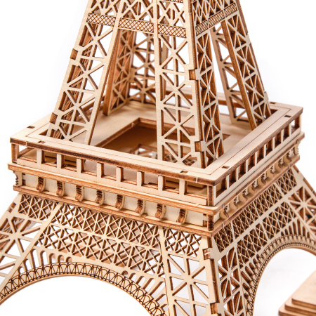 Puzzle 3D, din lemn, Turnul Eiffel, 122 piese [2]