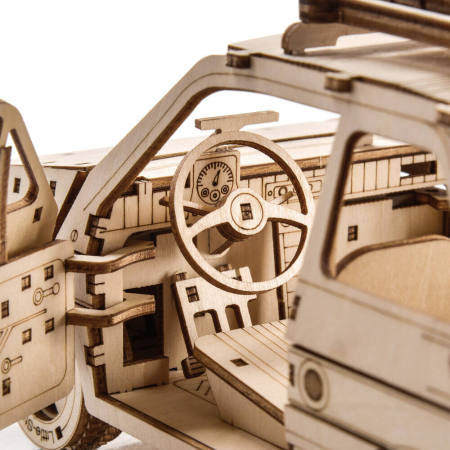 Puzzle 3D, din lemn, Fiat 126, 228 piese [6]