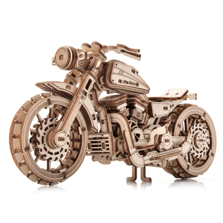 Puzzle 3D, din lemn, Motocicleta Speedtail, 157 piese [5]
