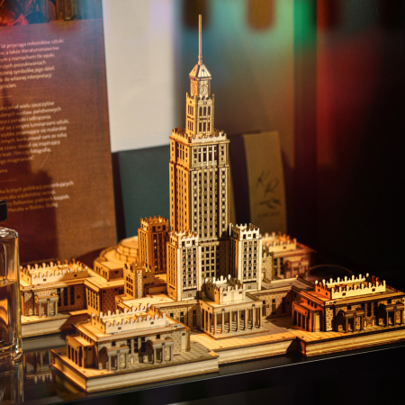 Puzzle 3D, din lemn, Palatul culturii si stiintei, 511 piese [10]