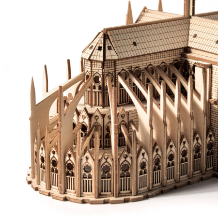 Puzzle 3D, din lemn, Notre-Dame, 313 piese [3]