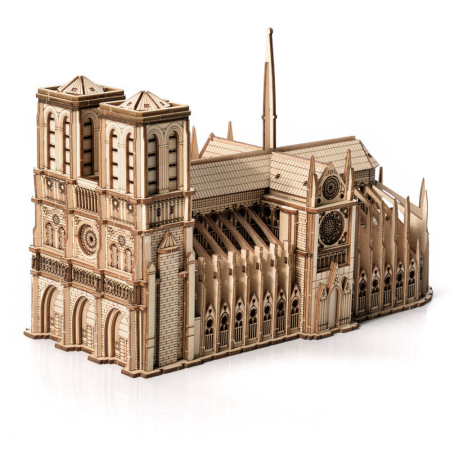 Puzzle 3D, din lemn, Notre-Dame, 313 piese [1]