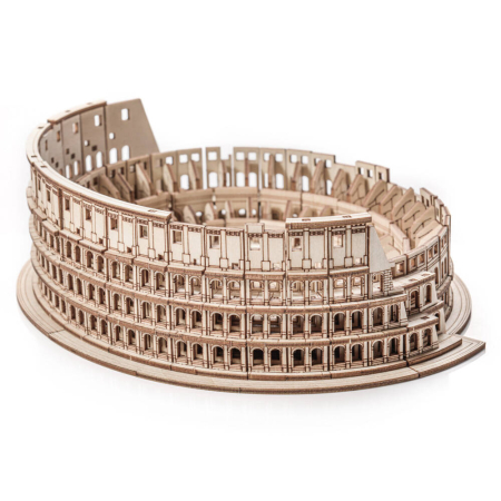 Puzzle 3D - Puzzle 3D, din lemn, Colosseum, 430 piese
