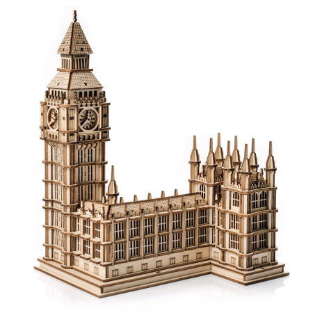 Puzzle 3D, din lemn, Big Ben, 269 piese [4]