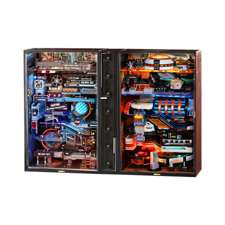 Puzzle 3D, electric, din plastic, Avanpost pe Marte, 194 piese [3]