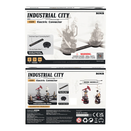 Puzzle 3D mecanic, din metal si plastic, Telegraf Morse, 60 piese [18]