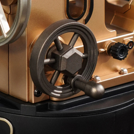 Puzzle 3D mecanic, din metal si plastic, Telegraf Morse, 60 piese [13]