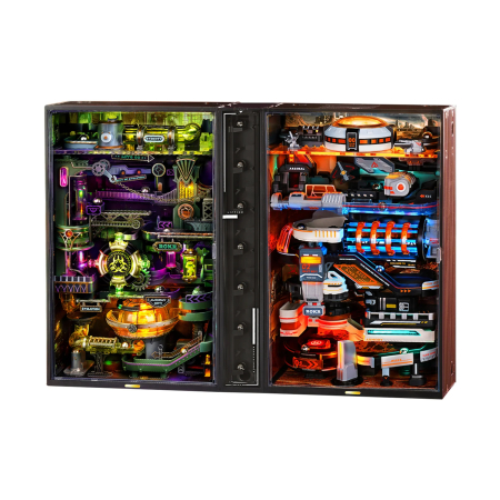 Puzzle 3D, electric, din plastic, Avanpost pe Marte, 194 piese [1]