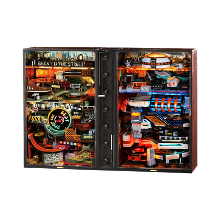 Puzzle 3D, electric, din plastic, Avanpost pe Marte, 194 piese [9]