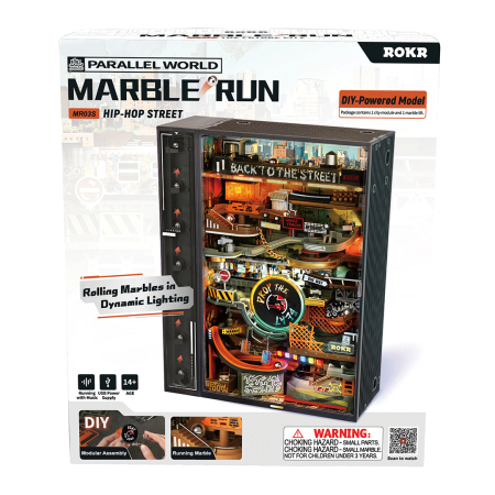 Puzzle 3D, electric, din plastic, Strada hip-hop, 134 piese [4]