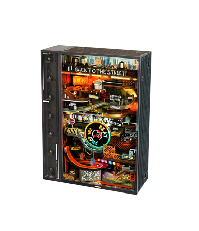 Puzzle 3D, electric, din plastic, Strada hip-hop, 134 piese [6]