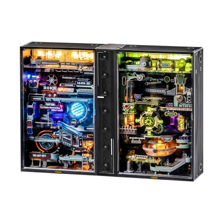 Puzzle 3D, electric, din plastic, Orasul alchimic, 247 piese [16]