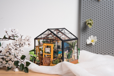 Book Nook, Casuta DIY, Sera lui Cathy, 231 piese [8]
