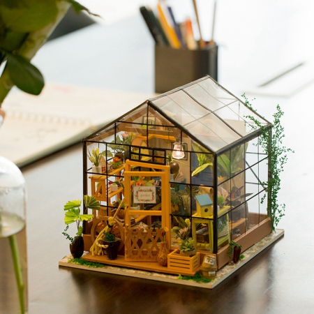 Book Nook, Casuta DIY, Sera lui Cathy, 231 piese [7]
