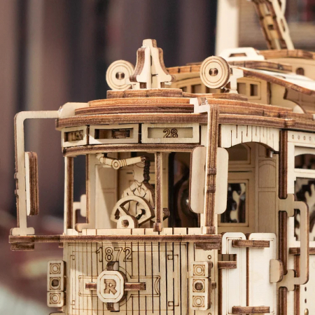 Puzzle 3D Locomotiva, Tramvai stradal [2]