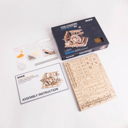 Puzzle 3D Marble Squad, Lemn, 233 piese [5]
