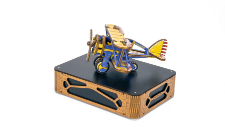 Puzzle 3D Mecanic, Avion usor, 65 piese [2]