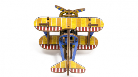 Puzzle 3D Mecanic, Avion usor, 65 piese [9]