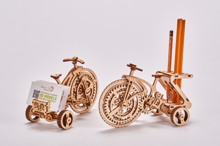 Puzzle 3D Mecanic, Bicicileta, 89 piese [8]