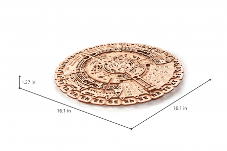 Puzzle 3D Mecanic, Calendar Maya, 73 piese [5]