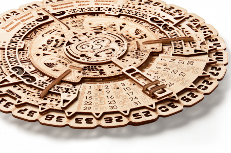 Puzzle 3D Mecanic, Calendar Maya, 73 piese [3]